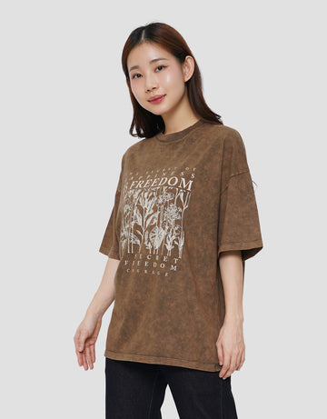 NEVADA WASH FREEDOM KAOS OVERSIZE WANITA