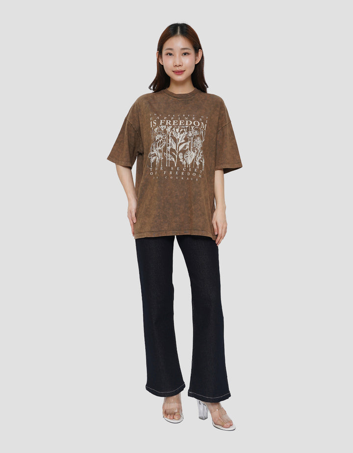 NEVADA WASH FREEDOM KAOS OVERSIZE WANITA