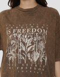 NEVADA WASH FREEDOM KAOS OVERSIZE WANITA