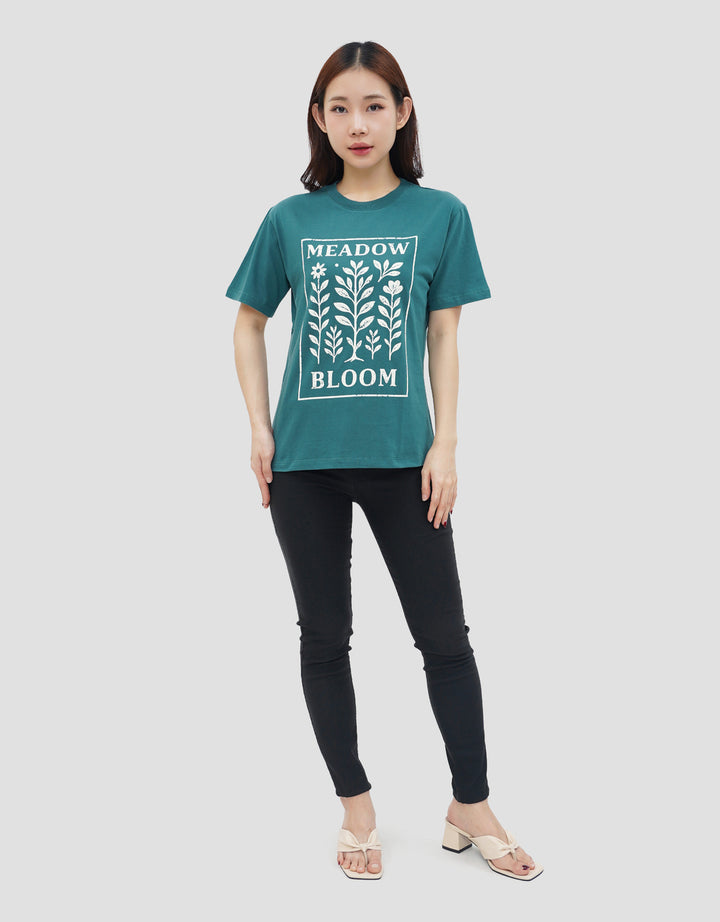 NEVADA PRINT MEADOW BLOOM KAOS WANITA