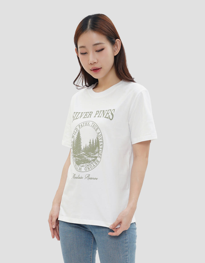 NEVADA SILVER PINES KAOS WANITA