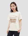 NEVADA PRINT WILDFIELD KAOS WANITA