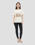 NEVADA PRINT WILDFIELD KAOS WANITA