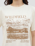 NEVADA PRINT WILDFIELD KAOS WANITA