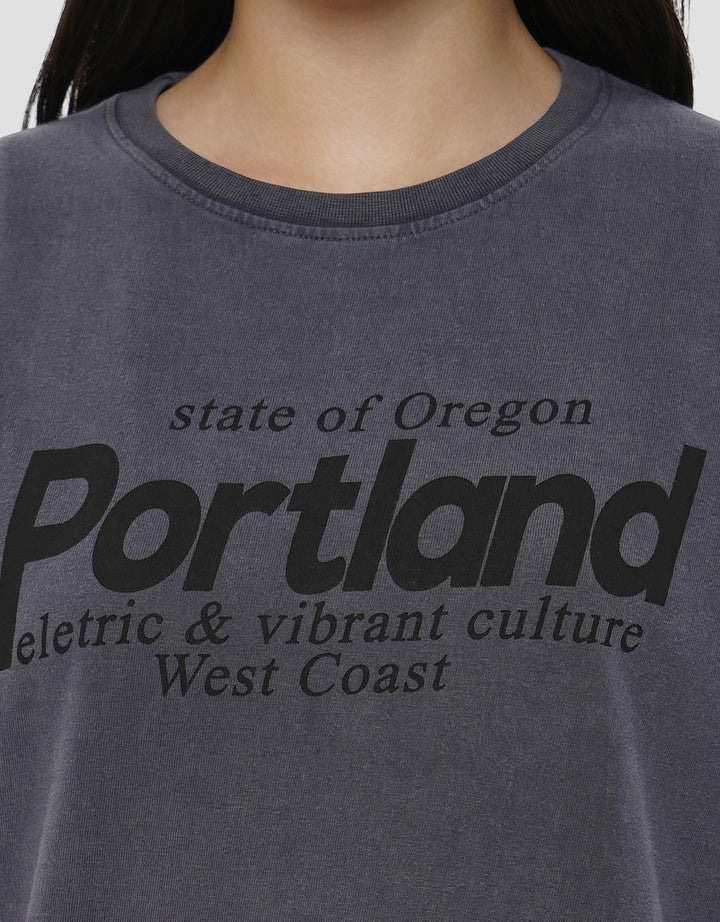 NEVADA PORTLAND KAOS WANITA