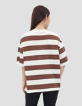 NEVADA PRINT BEAR MINIMUM KAOS OVERSIZE WANITA