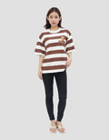 NEVADA PRINT BEAR MINIMUM KAOS OVERSIZE WANITA