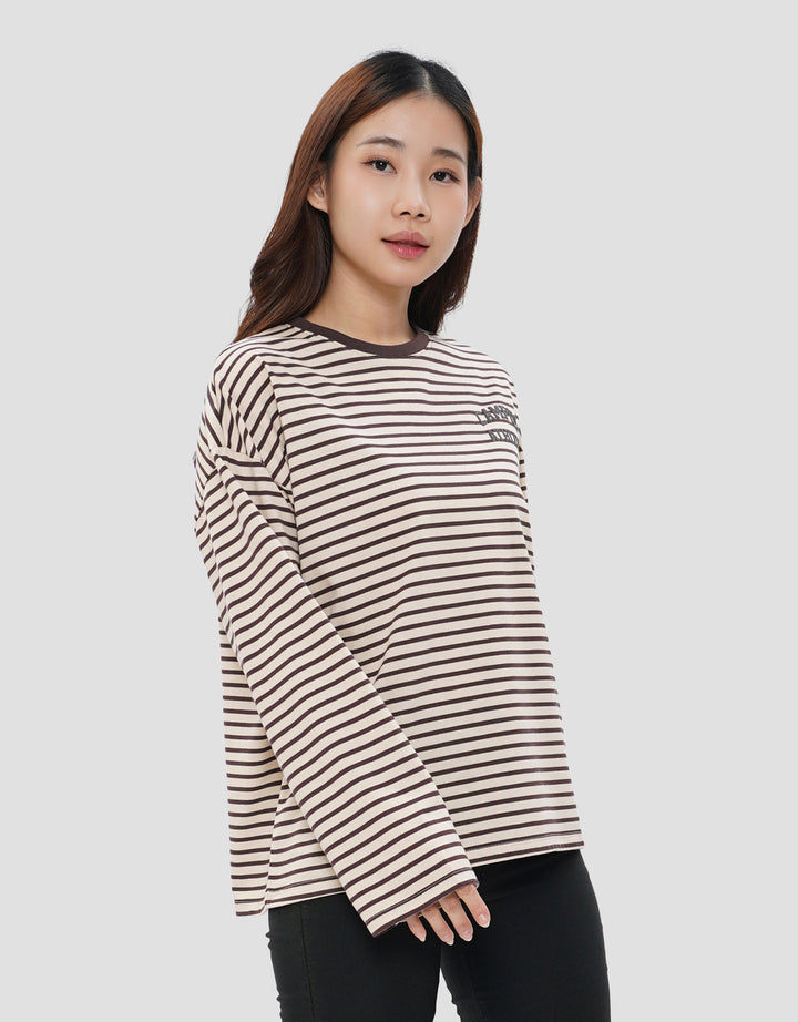 NEVADA CAMPUS ATHLETIC STRIPE KAOS OVERSIZE WANITA