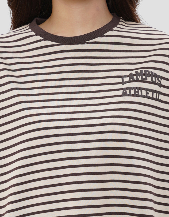 NEVADA CAMPUS ATHLETIC STRIPE KAOS OVERSIZE WANITA