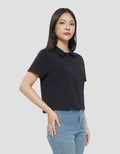 NEVADA SOLID RIB KAOS KERAH WANITA
