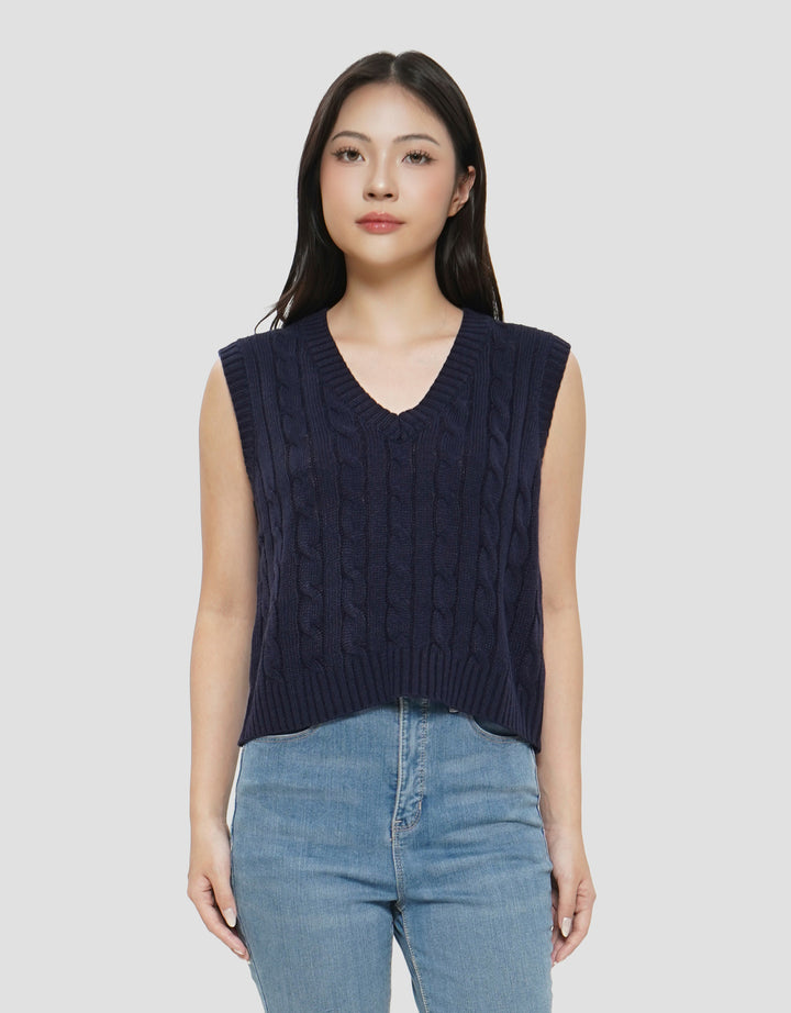 NEVADA FLAT CABLE VEST WANITA