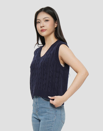 NEVADA FLAT CABLE VEST WANITA