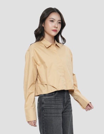 NEVADA BOXY FIT KEMEJA LENGAN PANJANG WANITA