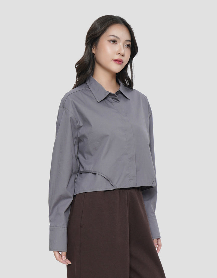 NEVADA BOXY FIT KEMEJA LENGAN PANJANG WANITA
