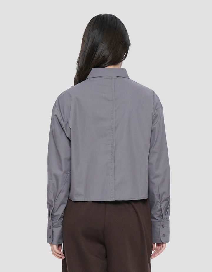 NEVADA BOXY FIT KEMEJA LENGAN PANJANG WANITA