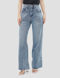 NEVADA WIDE LEG CELANA JEANS WANITA