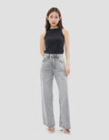 NEVADA BASIC WIDE LEG CELANA JEANS WANITA