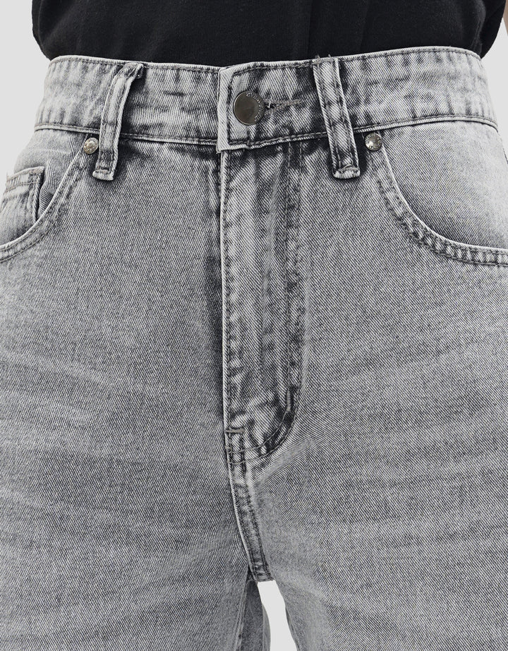 NEVADA BASIC WIDE LEG CELANA JEANS WANITA