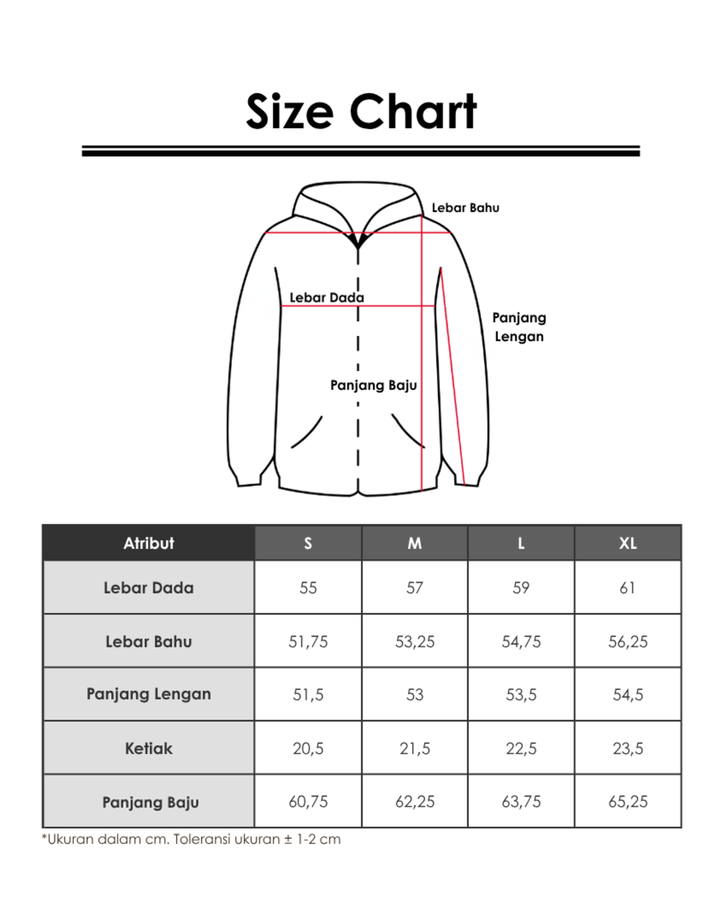 NEVADA HOODIE PARACHUTE JAKET WANITA