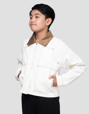 NEVADA COLLAR ZIPPER JAKET ANAK LAKI-LAKI