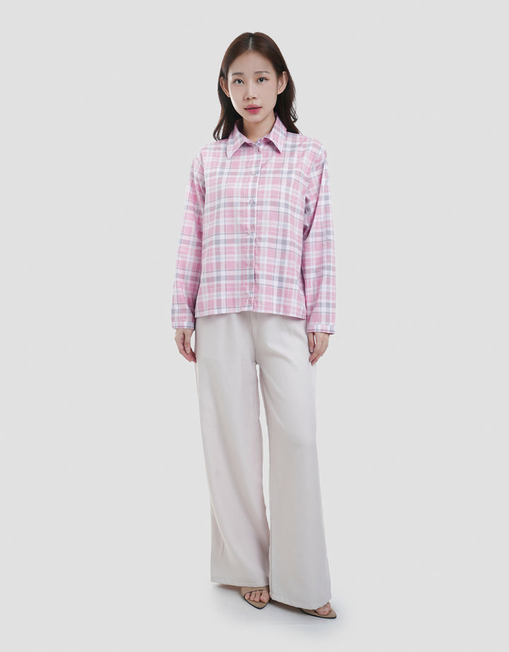 MXM BASIC KEMEJA LENGAN PANJANG WANITA