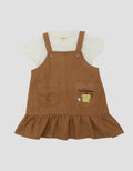 CHARACTER POMPOMPURIN OVERALL DRESS BAYI