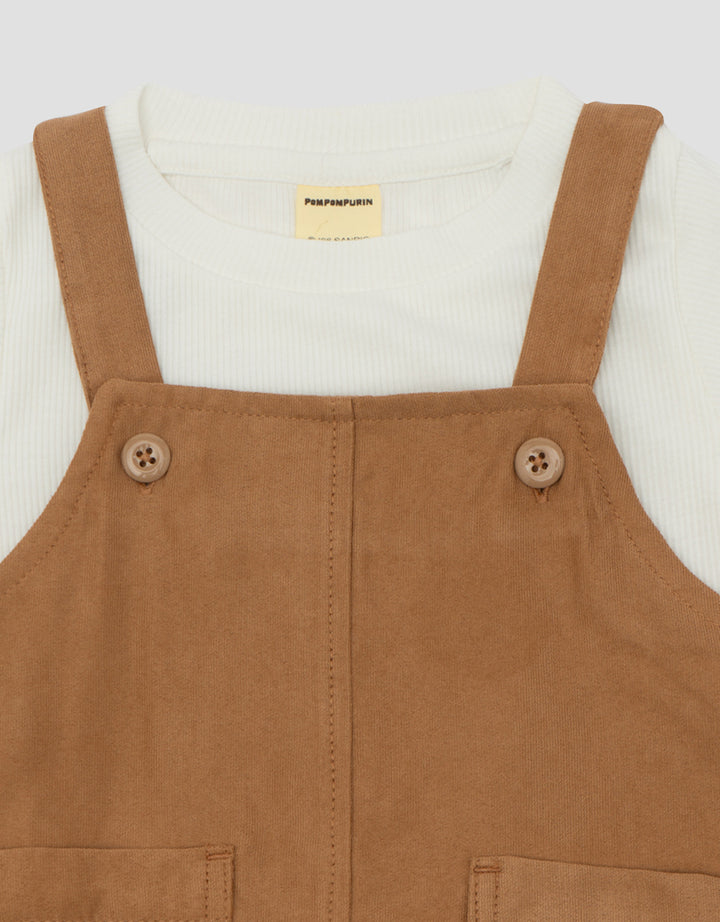 CHARACTER POMPOMPURIN OVERALL DRESS BAYI