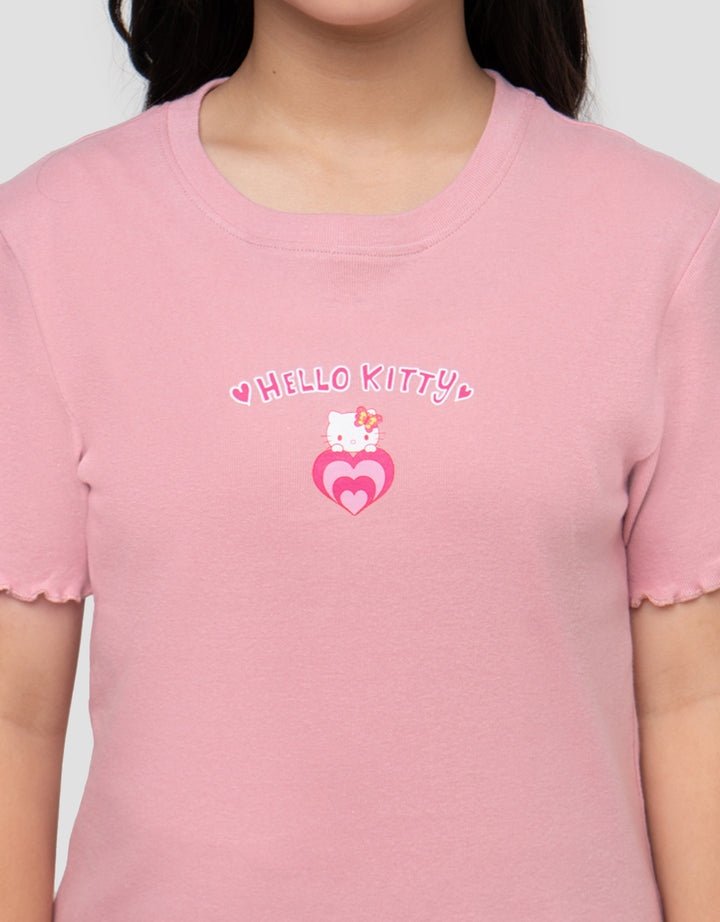 CHARACTER SANRIO HELLO KITTY KAOS ANAK PEREMPUAN
