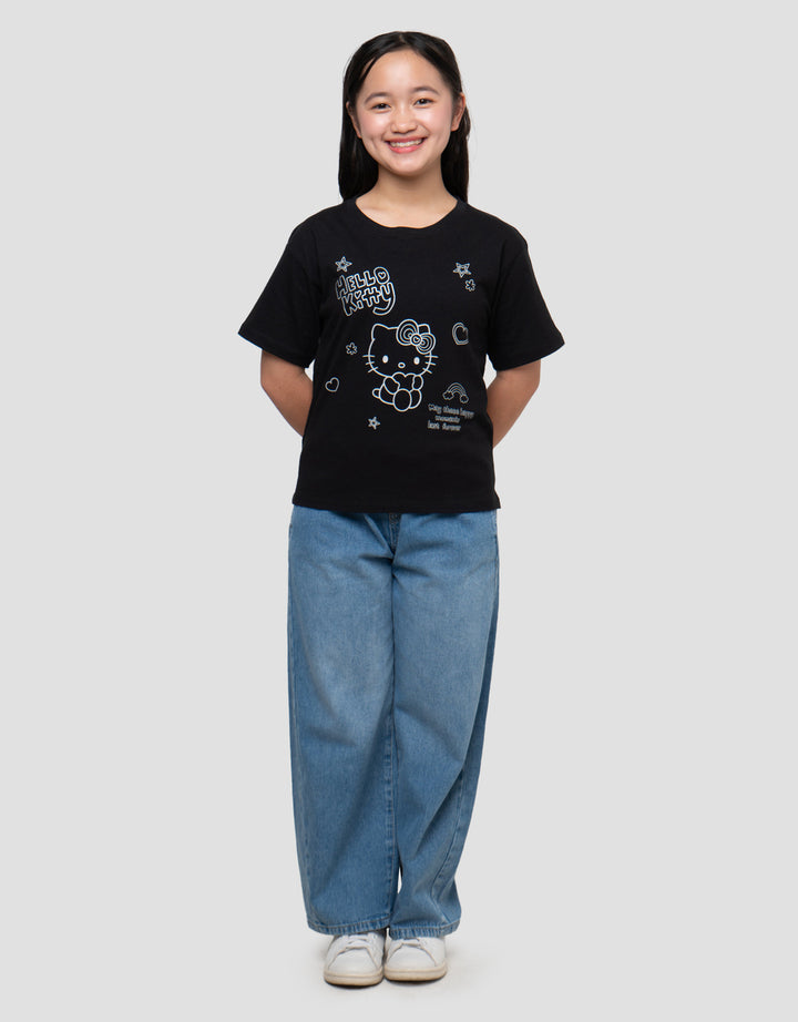 CHARACTER SANRIO HELLO KITTY KAOS ANAK PEREMPUAN