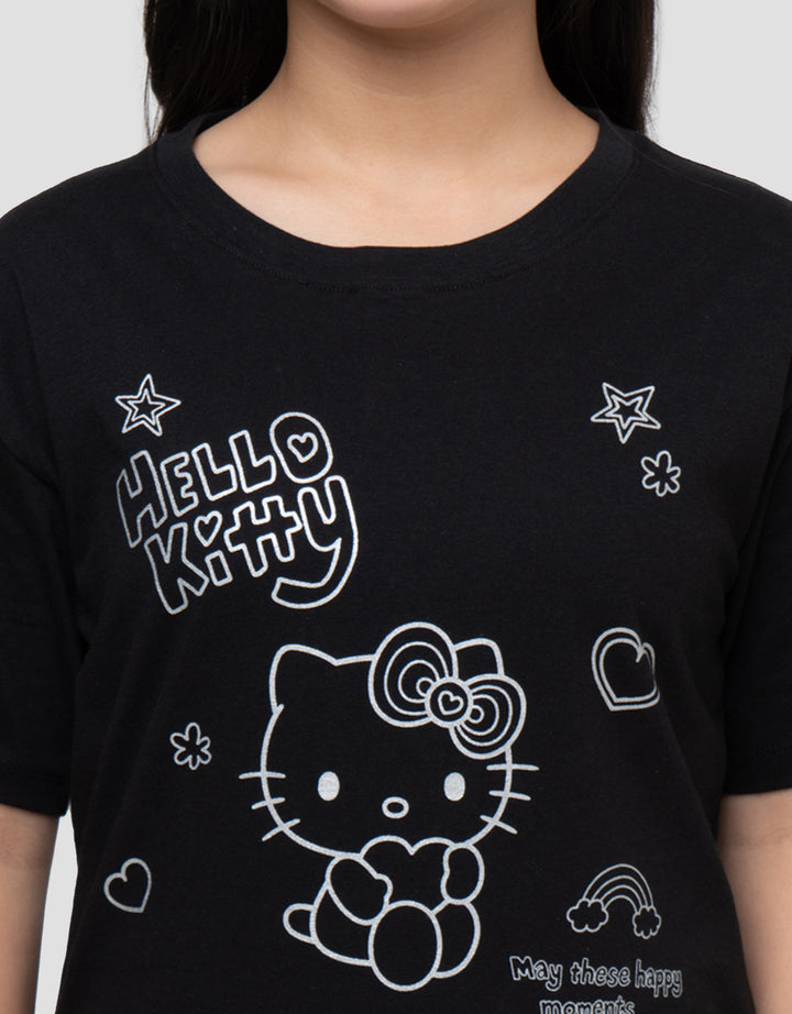 CHARACTER SANRIO HELLO KITTY KAOS ANAK PEREMPUAN