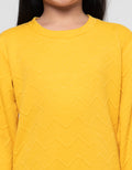 MxM Textured Sweater Anak Perempuan