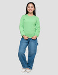 MxM Textured Sweater Anak Perempuan