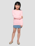 MxM Textured Sweater Anak Perempuan
