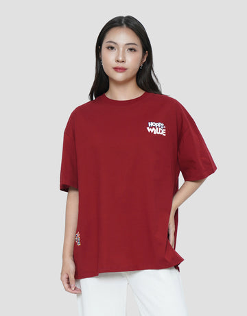 DISNEY ZOOTOPIA PRINT KAOS OVERSIZE WANITA