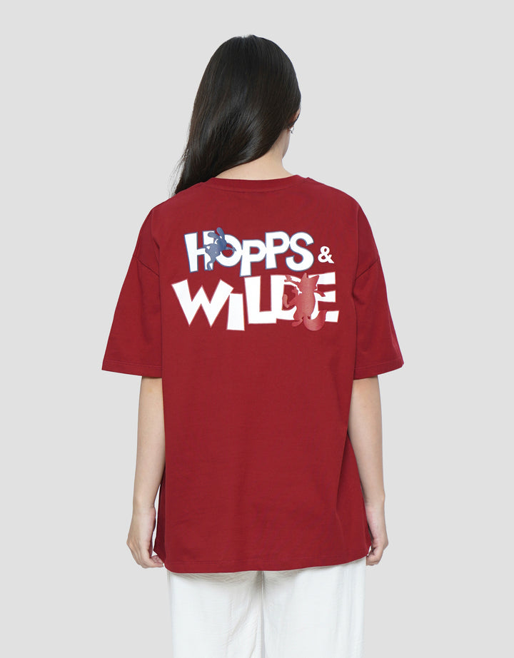 DISNEY ZOOTOPIA PRINT KAOS OVERSIZE WANITA