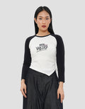 DISNEY STITCH STAY WEIRD KAOS WANITA