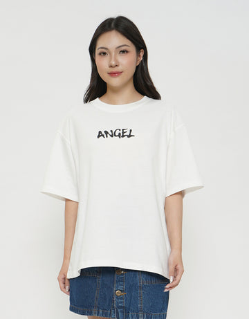 DISNEY STITCH ANGEL KAOS OVERSIZE WANITA