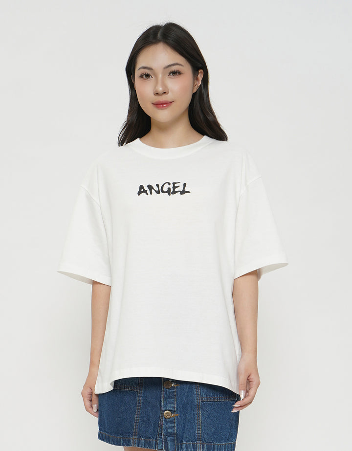 DISNEY STITCH ANGEL KAOS OVERSIZE WANITA