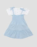 LITTLE M FLOWERS MIDI DRESS ANAK BAYI