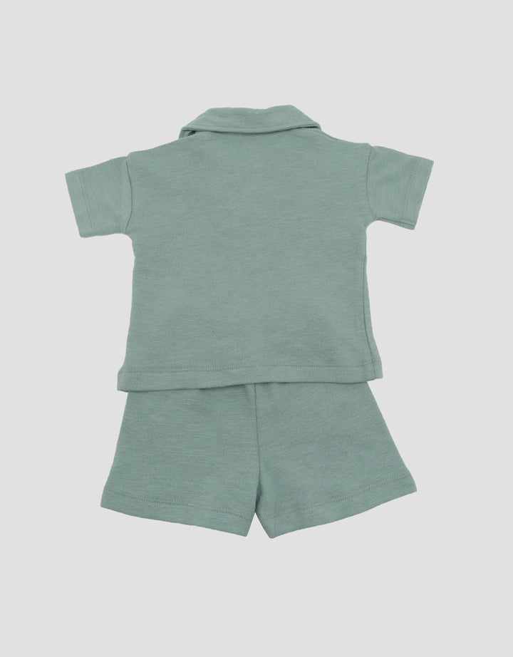 LITTLE M TEXTURED SET PAKAIAN BAYI