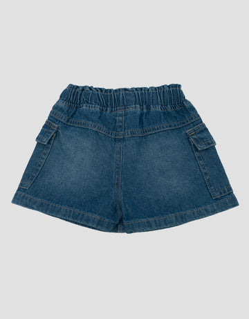 LITTLE M JEANS POCKET ROK BAYI
