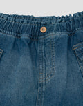 LITTLE M JEANS POCKET ROK BAYI