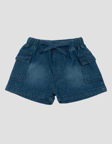 LITTLE M BASIC JEANS CELANA PENDEK BAYI