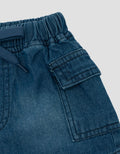LITTLE M BASIC JEANS CELANA PENDEK BAYI
