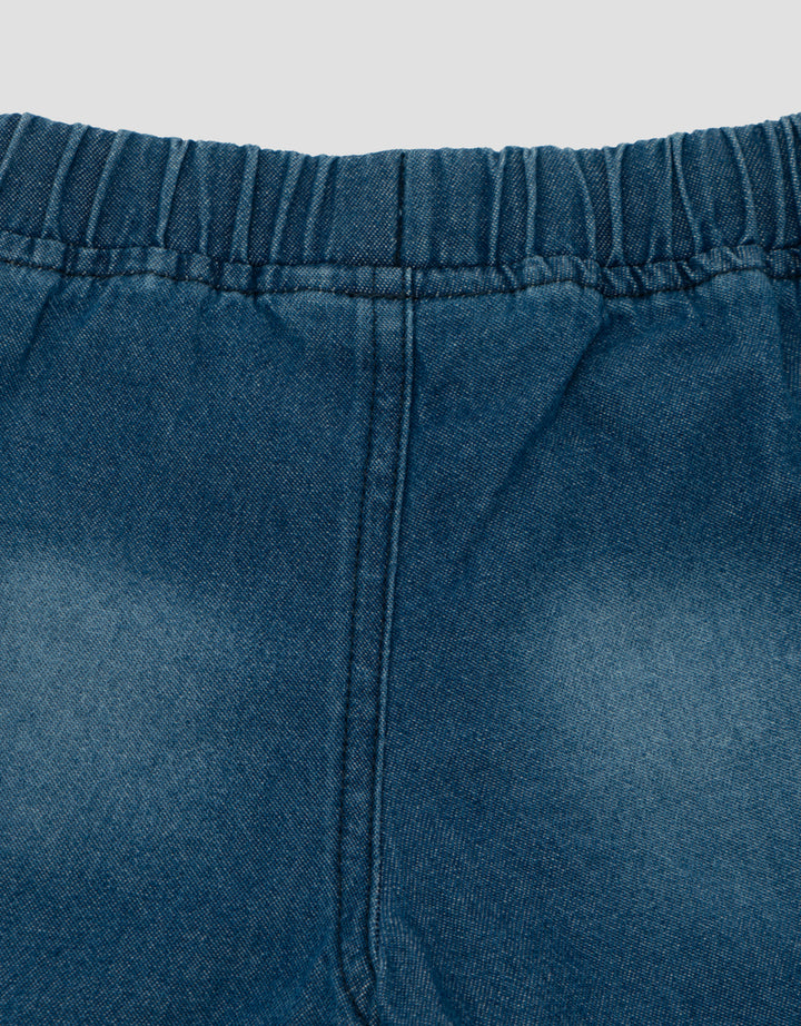 LITTLE M BASIC JEANS CELANA PENDEK BAYI
