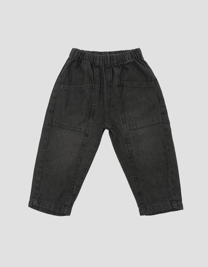 LITTLE M BALOON POCKET CELANA JEANS BAYI