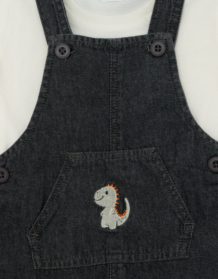 LITTLE M JEANS POCKET OVERALL JUMPSUIT BAYI