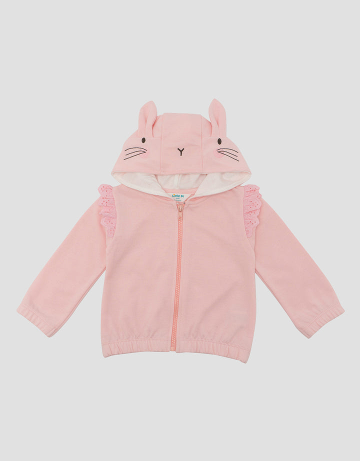 LITTLE M TERRY BUNNY JAKET BAYI