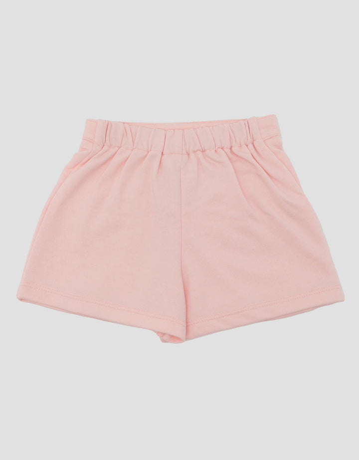 LITTLE M FLOWER BUTTON ROK SKORT BAYI
