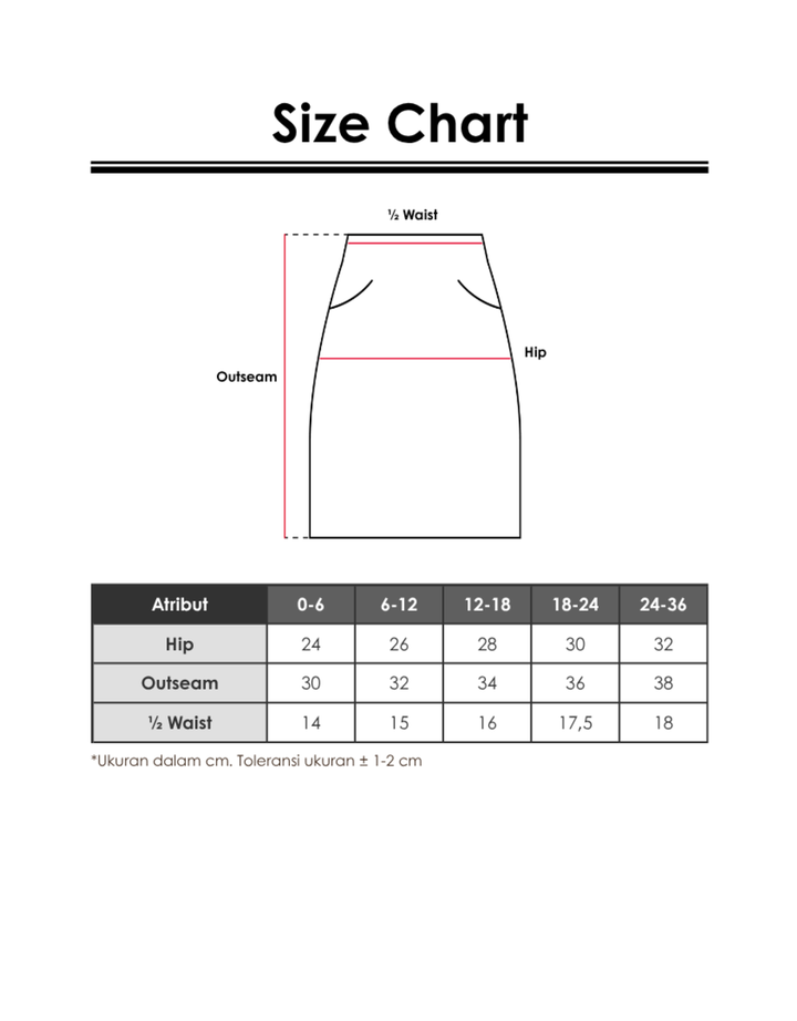 LITTLE M FLOWER BUTTON ROK SKORT BAYI
